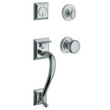 Baldwin 85320260FD polished chrome dummy handleset