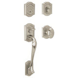 Baldwin 85327056FD lifetime satin nickel dummy set