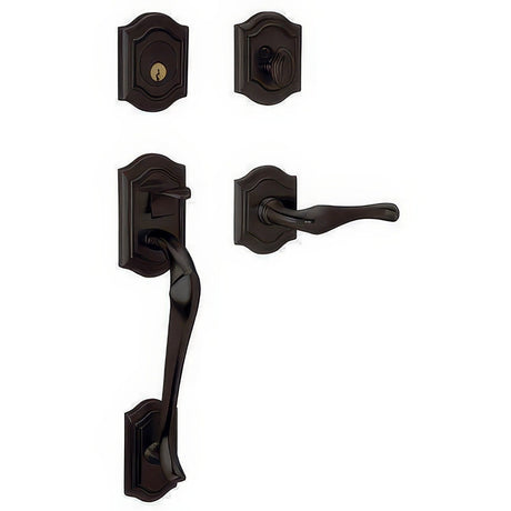 Baldwin 85327102RDBL oil rubbed bronze double cylinder handleset