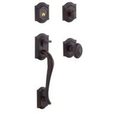 Baldwin 85327112DBLC venetian bronze double cylinder handleset