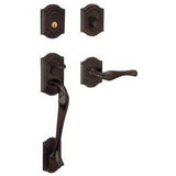 Baldwin 85327112RDBL venetian bronze double cylinder handleset