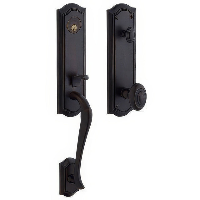 Baldwin 85337402FD distressed oil rubbed bronze dummy set