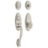 Baldwin 853450552FD lifetime polished nickel dummy handleset