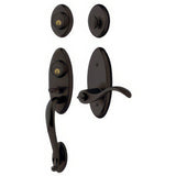 Baldwin 853451022RFD oil rubbed bronze dummy two point handleset