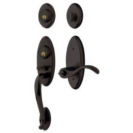 Baldwin 853451022RH oil rubbed bronze single cylinder handleset