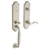 Baldwin 85350056LFD lifetime satin nickel dummy handleset