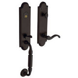 Baldwin 85350402RFD distressed oil rubbed bronze dummy handleset
