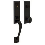 Baldwin 85352190FD satin black dummy set
