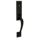 Baldwin 85352190LFD satin black dummy set