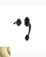 Baldwin 85353003ACRH lifetime polished brass electronic handleset