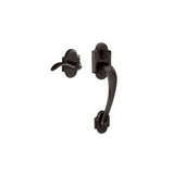 Baldwin 85353402ACRH distressed oil rubbed bronze electronic handleset