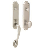 Baldwin 85354056ENTR lifetime satin nickel single cylinder handleset