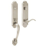 Baldwin 85354056RENT lifetime satin nickel single cylinder handleset