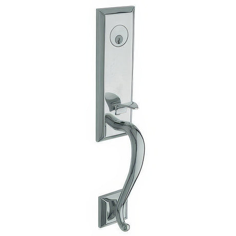 Baldwin 85355260LENT polished chrome single cylinder handleset