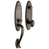 Baldwin 85360112ENTR venetian bronze single cylinder handleset
