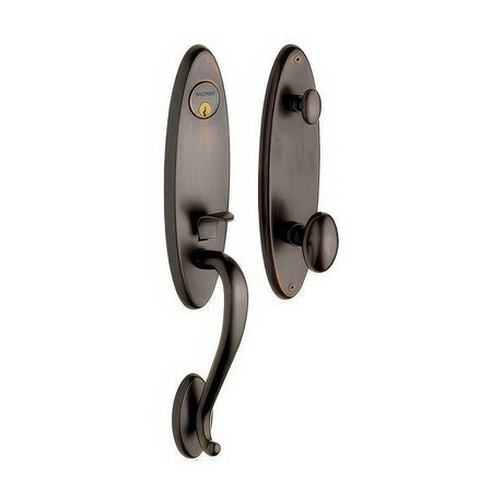 Baldwin 85360112FD venetian bronze dummy handleset