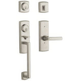 Baldwin 853850552LH lifetime polished nickel single cylinder handleset