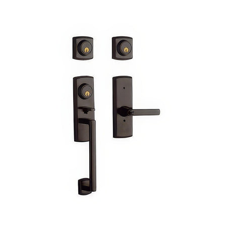 Baldwin 853851122DCL venetian bronze double cylinder handleset
