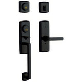 Baldwin 853851902LFD satin black dummy handleset