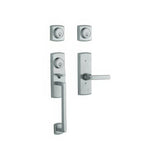 Baldwin 853852602DCL polished chrome double cylinder handleset