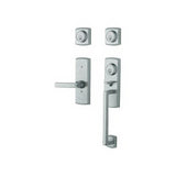 Baldwin 853852602DCR polished chrome double cylinder handleset