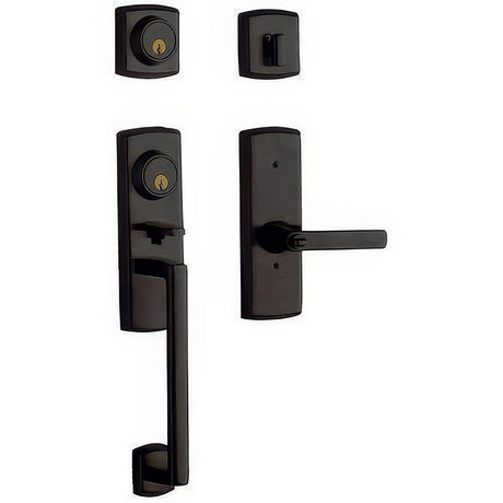 Baldwin 853854022RH distressed oil rubbed bronze single cylinder handleset