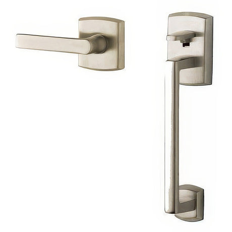 Baldwin 85386056ACRH lifetime satin nickel electronic handleset