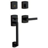 Baldwin 85386190LFD satin black dummy handleset