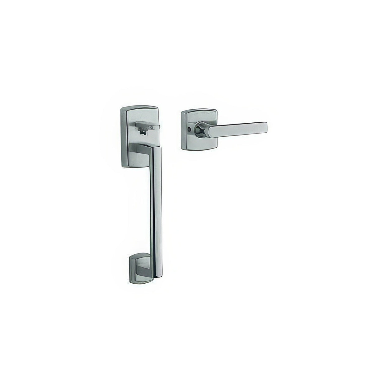Baldwin 85386260ACLH polished chrome electronic handleset