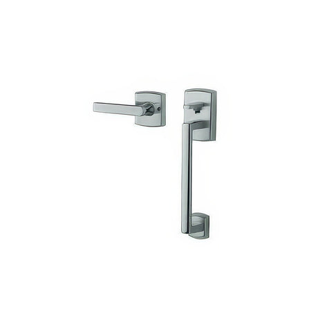 Baldwin 85386260ACRH Images, Soho electronic handleset, additional view