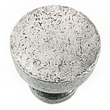 MNG Hardware 85464 854 1-1/4" Precision Cabinet Knob Distressed Pewter