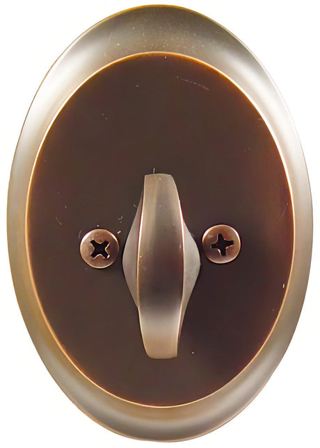 Emtek 8558US10B oil rubbed bronze single sided deadbolt
