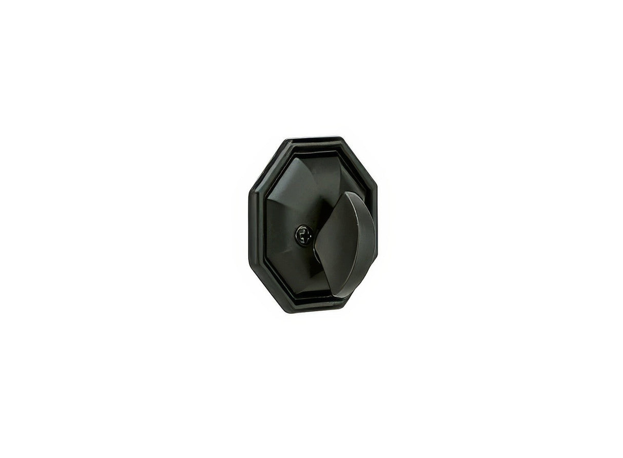 Emtek 8560FB flat black single sided deadbolt