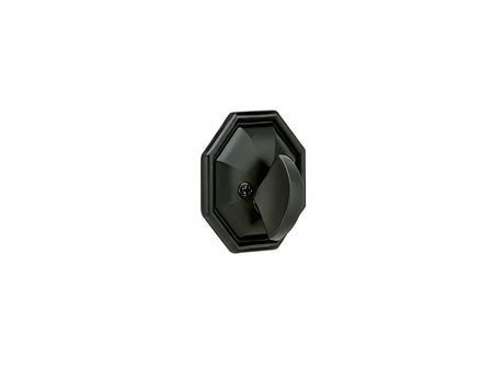 Emtek 8560FB flat black single sided deadbolt