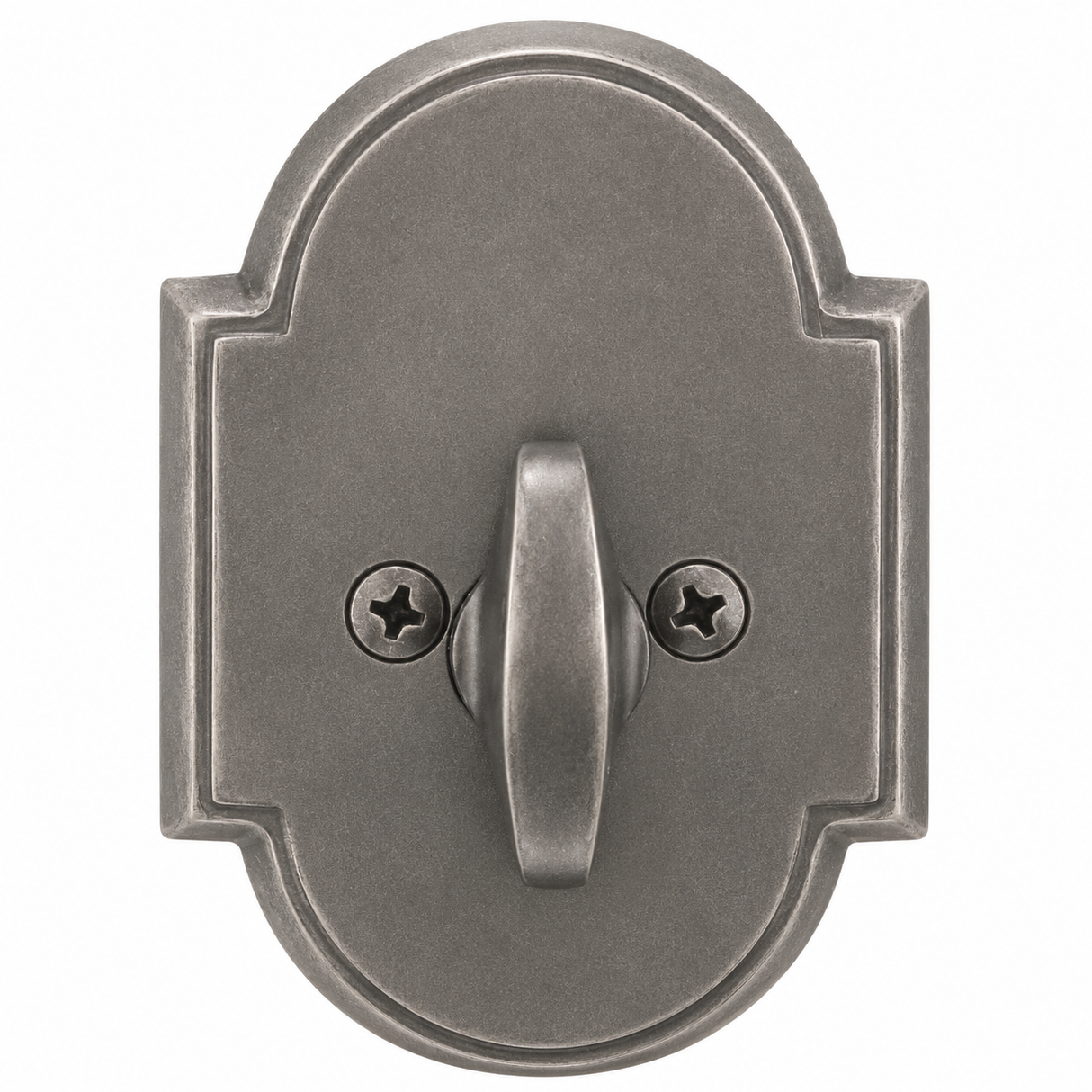 Emtek 8566US15A pewter single sided deadbolt