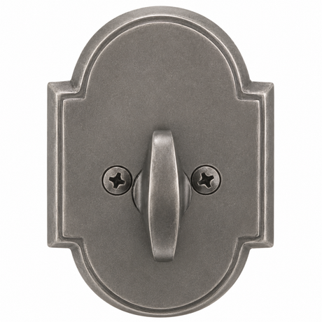 Emtek 8566US15A pewter single sided deadbolt