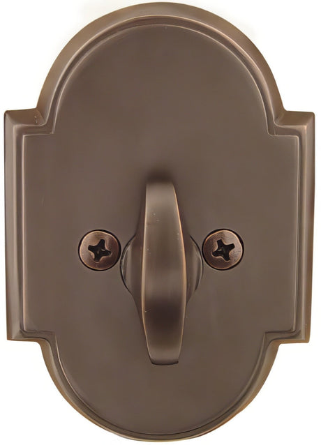 Emtek 8566US10B oil rubbed bronze single sided deadbolt