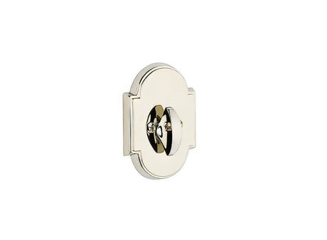 Emtek 8566US14 polished nickel single sided deadbolt
