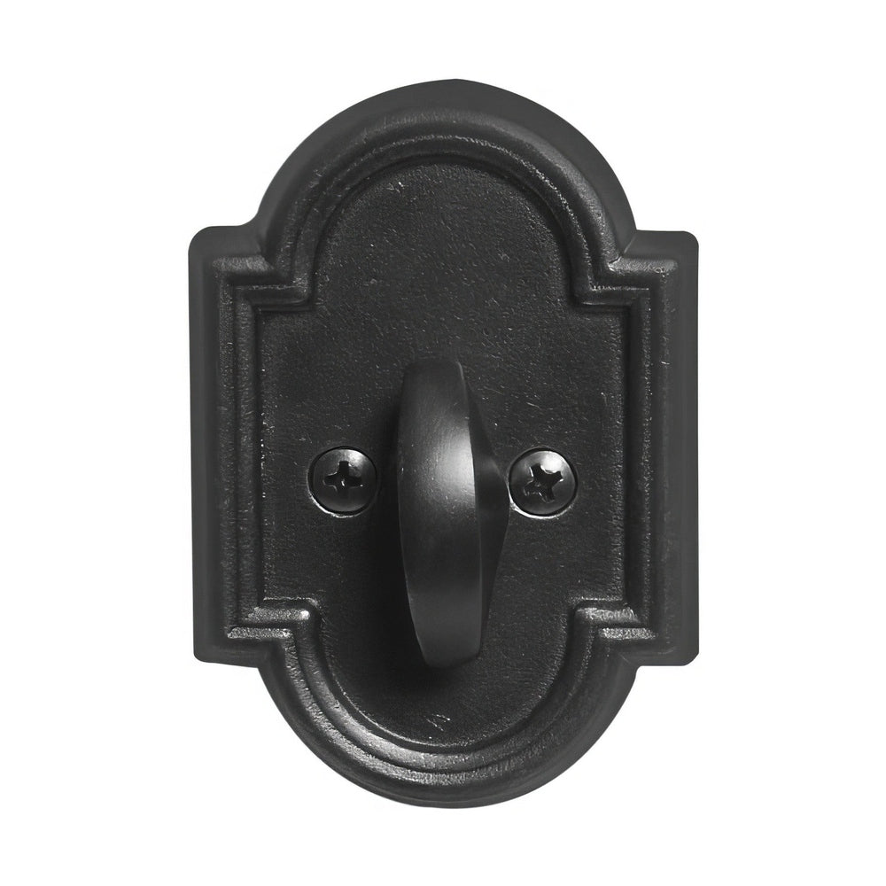 Emtek 8572FB flat black single sided deadbolt
