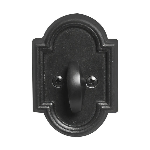 Emtek 8572FB flat black single sided deadbolt