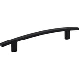 Elements 859-128MB matte black cabinet pull