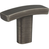 Elements 859T-BNBDL brushed pewter cabinet knob
