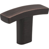 Elements 859T-DBAC brushed oil rubbed bronze cabinet knob
