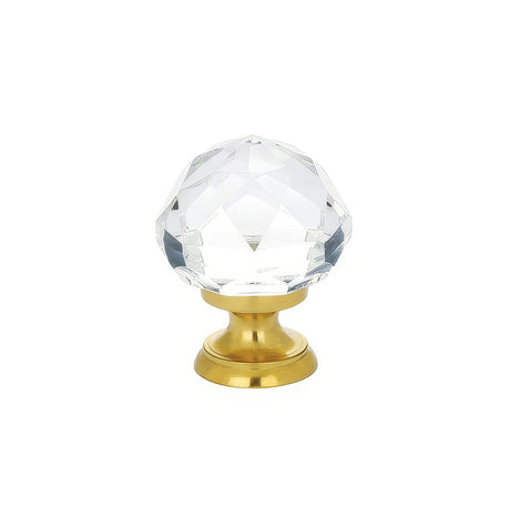 Emtek 86003US3 polished brass cabinet knob