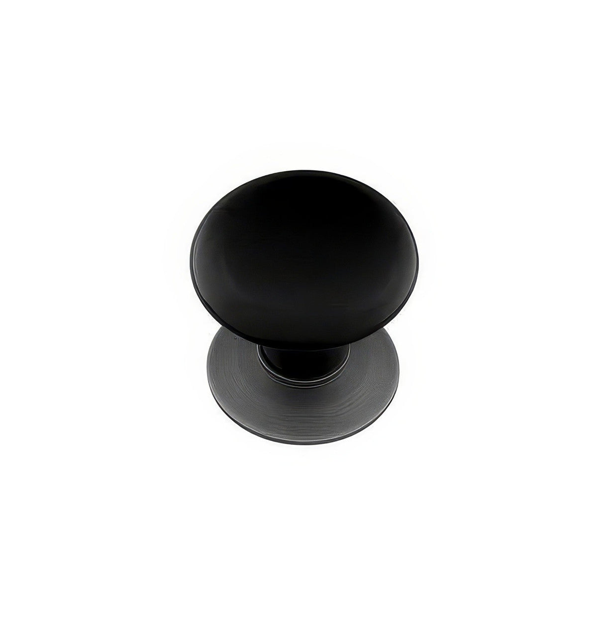 Emtek 86009US19 black cabinet knob