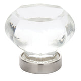 Emtek 86010US15 satin nickel cabinet knob