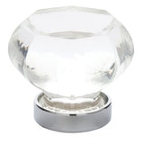 Emtek 86010US26 polished chrome cabinet knob