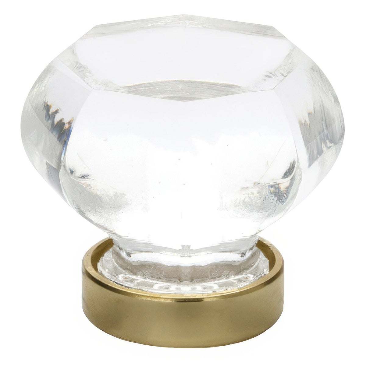 Emtek 86010US3 polished brass cabinet knob
