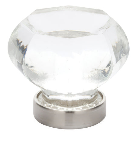 Emtek 86011US15 satin nickel cabinet knob