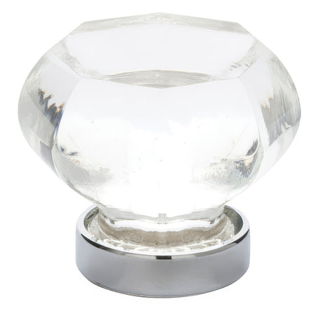 Emtek 86011US26 polished chrome cabinet knob